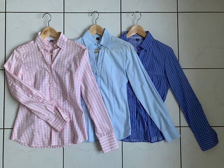 3 Damenblusen Eterna, Grösse 34