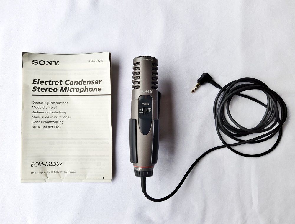 Sony Mikrofone: Stereo-Microphone Sony ECM-MS907 – Gebraucht aus Morgins von Laurentcorinne