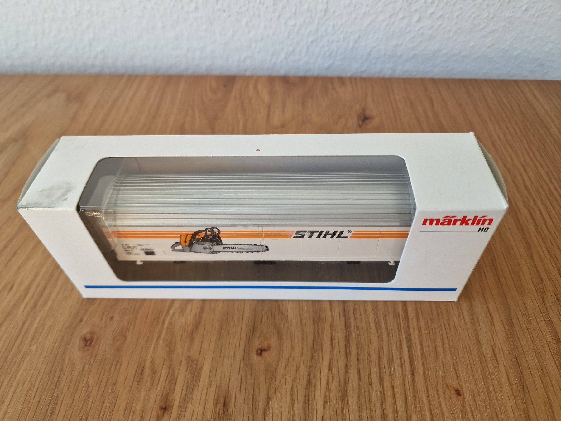 Märklin Modellini di ferrovie: SBB Stihl Güterwagen H0 – Usato da Matten b. Interlaken venduto da lor_hr9w 5