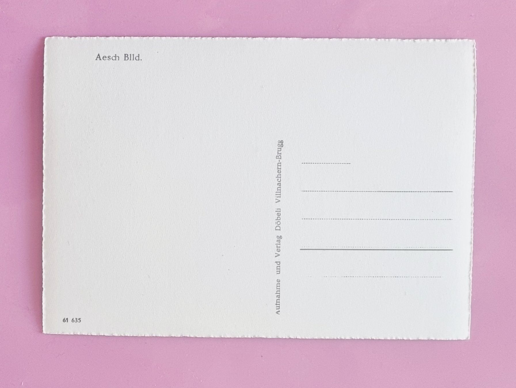 Cartes postales: Aesch (BL) – D'occasion à Rothrist par RROENK 1