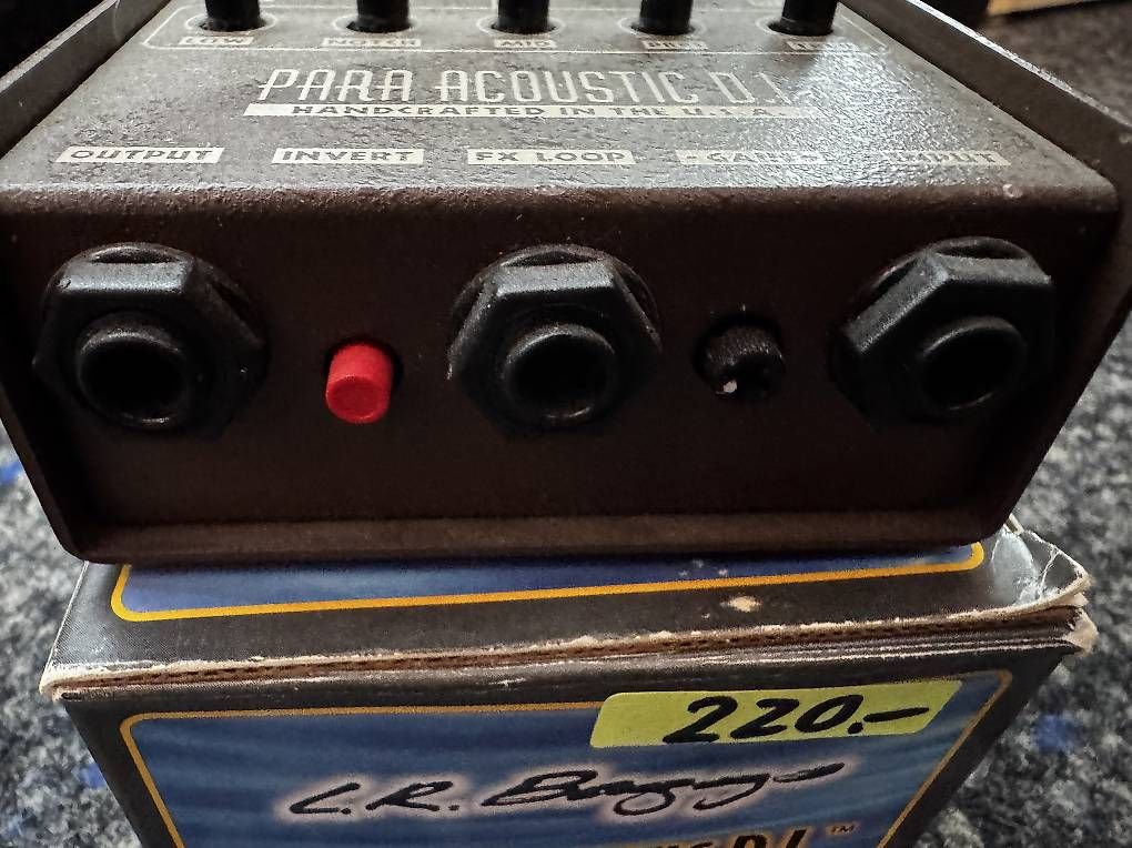 Strumenti musicali: L.R Baggs Para DI Acoustic Pre-Amp – Usato da Morges venduto da GvnMusic 1