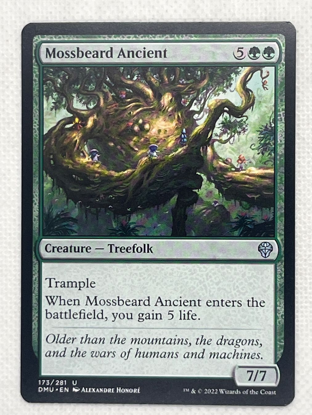 Magic The Gathering Carte collezionabili: Magic: The Gathering - Mossbeard Ancient - Selten! – Usato da Hinterkappelen venduto da Kim1992