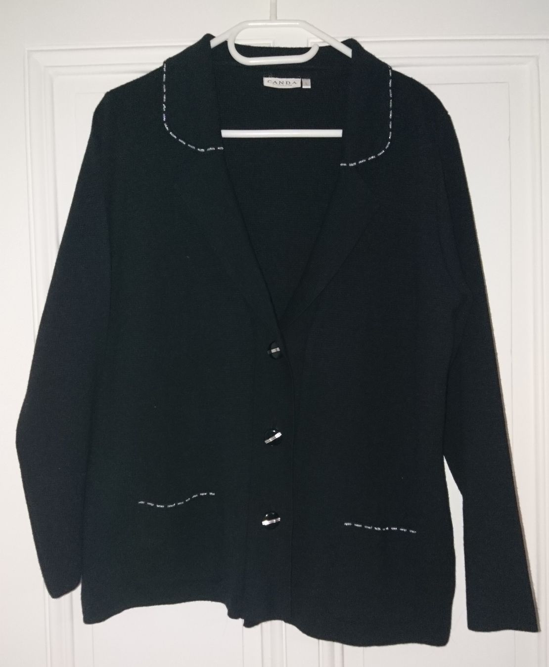 C&A Gilet & Giacche senza maniche: Jacquette bleu foncé Canda – Nuovo (secondo la descrizione) da Châtelaine venduto da Gio54321