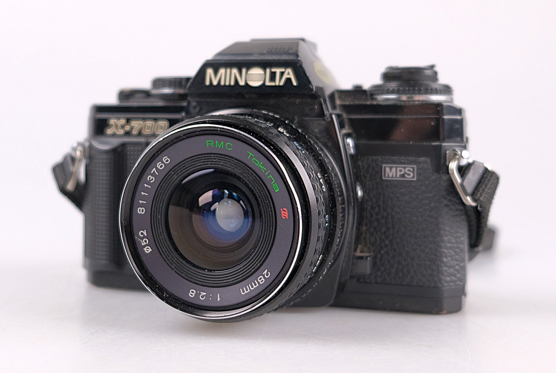 Minolta Appareil photo: Minolta X-700 Spiegelreflexkamera mit 3 Objektiven – D'occasion à Volketswil par brockipfannenstil 2