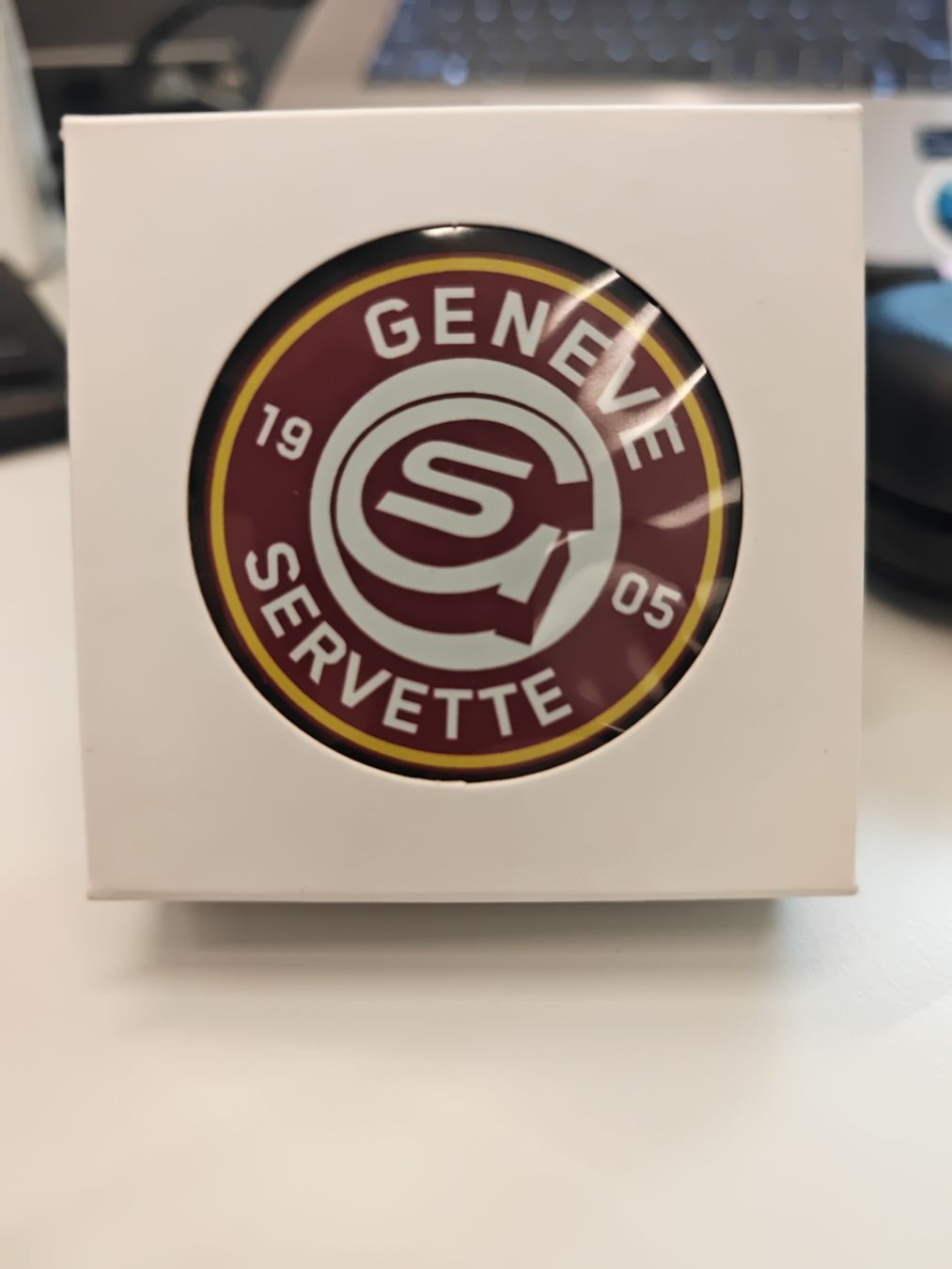 Palloni: Puck burger king GSHC – Nuovo e nell'imballaggio originale da Lausanne venduto da ced_jm7d