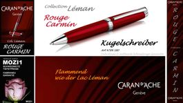 AKTION = 4789.580 ROUGE CARMIN * CDA Léman * Kugelschreiber