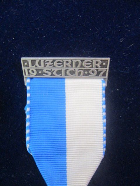 Medaglie: Luzerner Stich 1997 emailliertes Gemeindewappen Ettiswil – Nuovo (secondo la descrizione) da Luzern venduto da Horoskop1 2