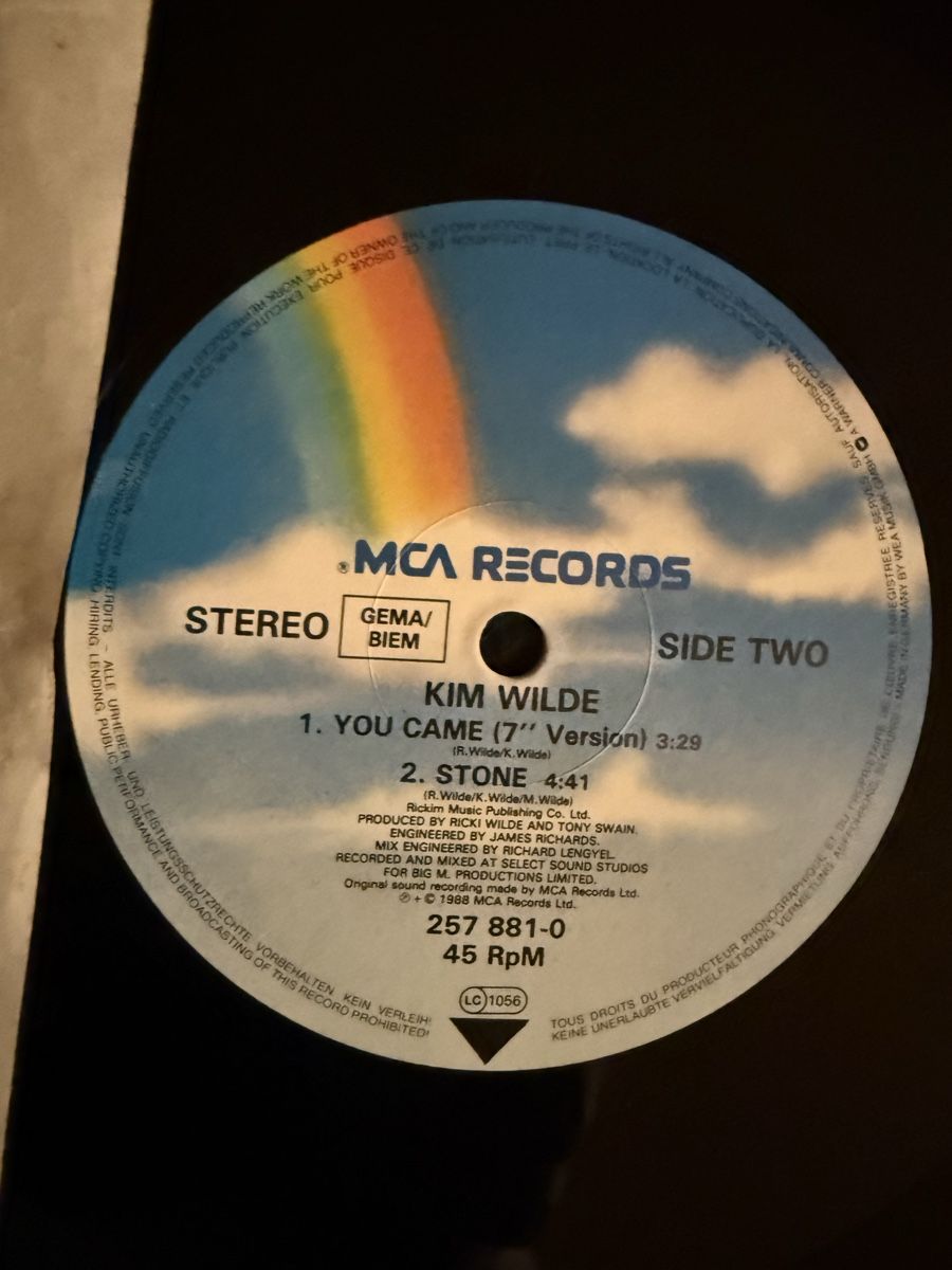 Dischi in vinile: Kim Wilde - You Came Maxi Single Schallplatte – Usato da Goldach venduto da Donpancho 1