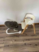 Stokke Kinderhochstuhl Holz weiss neuwertig