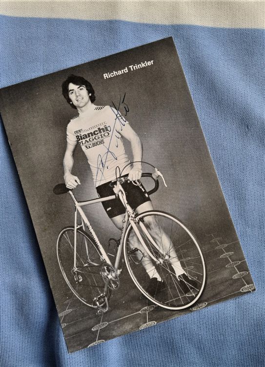 Sac Mousette Coton Vintage Bianchi Piaggio - Style Rétro Équipes Coppi Grimondi - Fabriqué En Italie