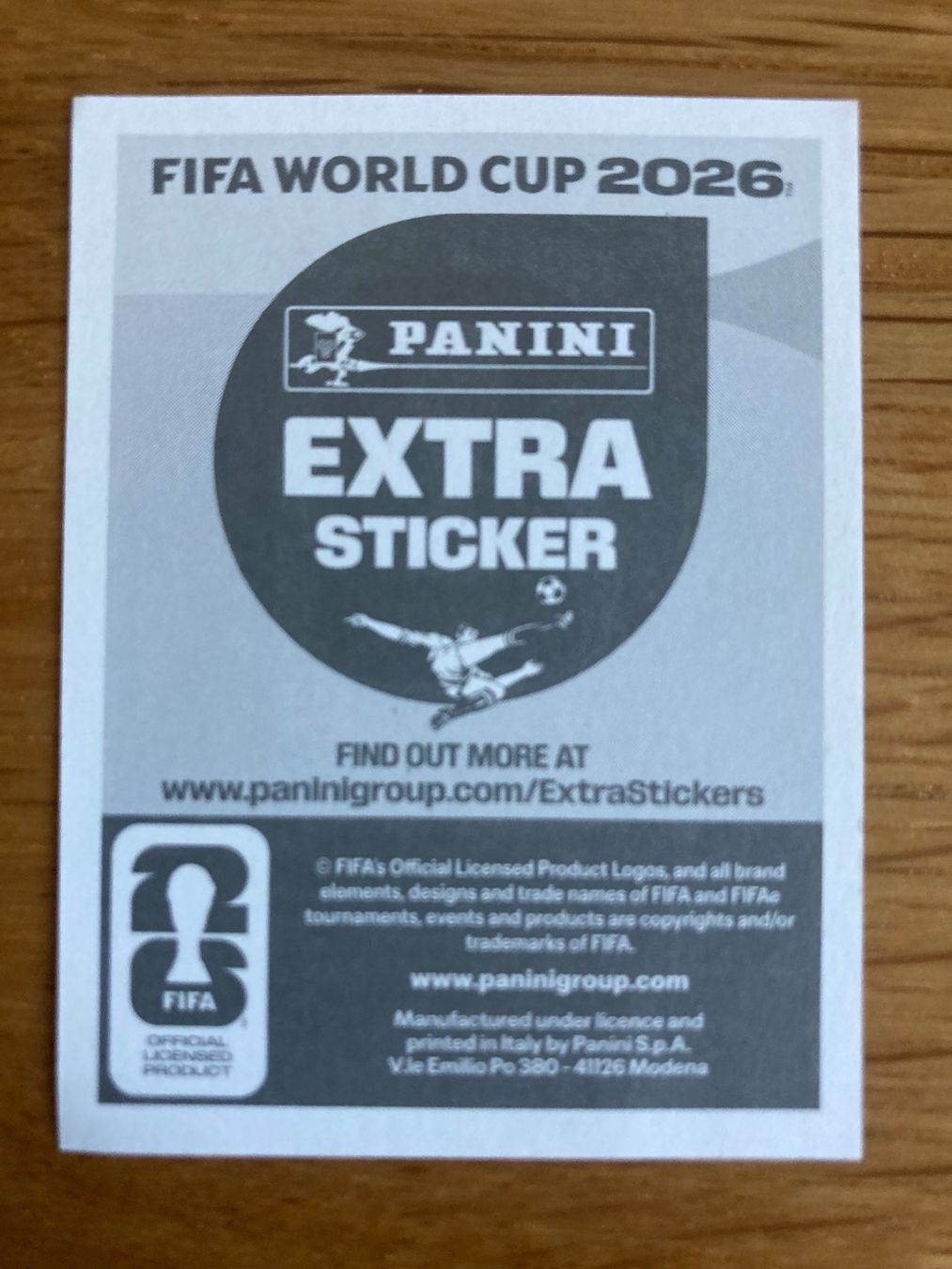 Panini Sammelbilder & Trading cards: WM Extra Sticker Raul Jimenez – Neu (gemäss Beschreibung) aus Winterthur von Whitefish 1