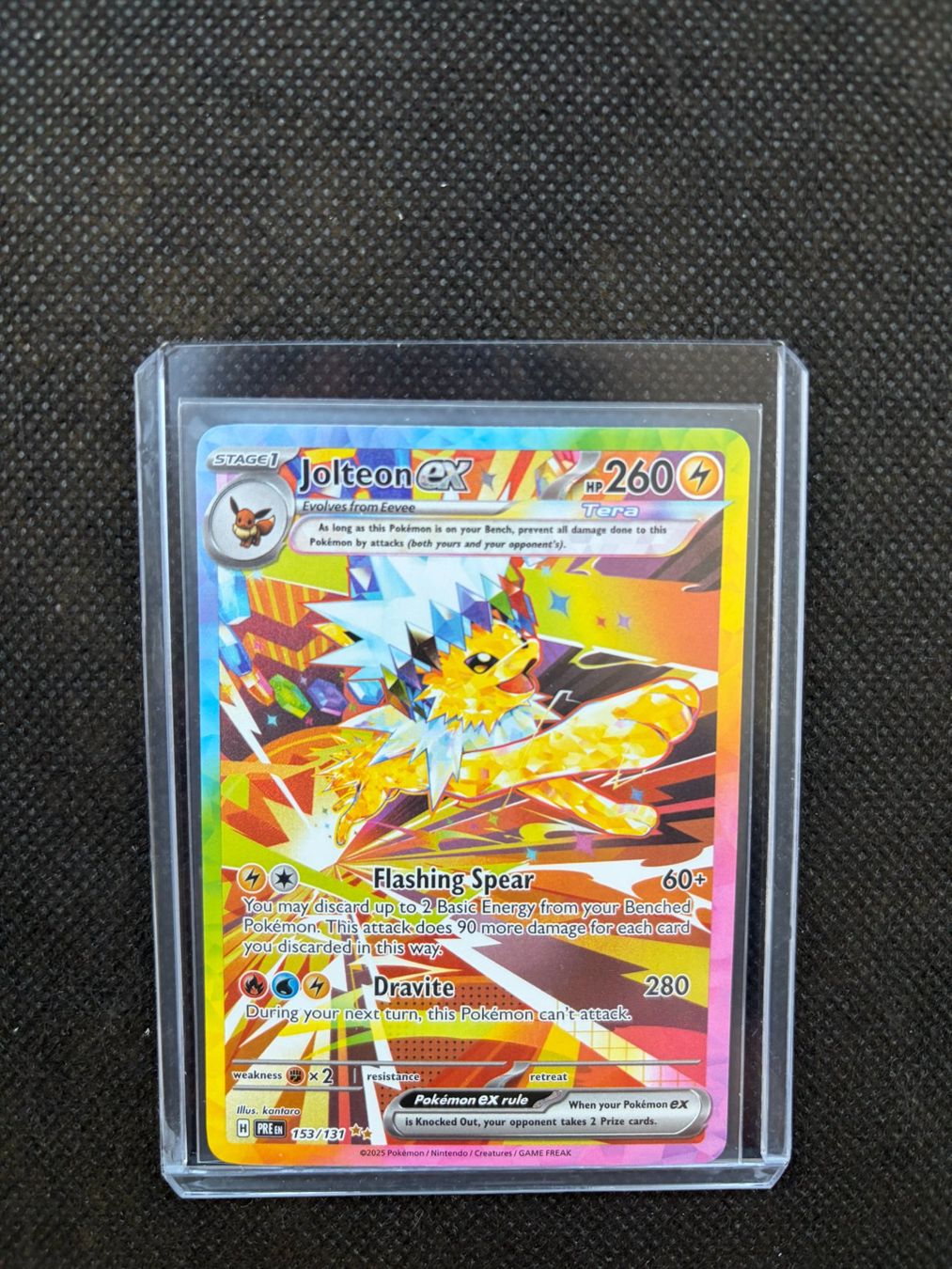 Pokémon Carte collezionabili: Jolteon EX 153/131 | Prismatic Evolutions | EN – Nuovo (secondo la descrizione) da Küsnacht ZH venduto da Martyn2932