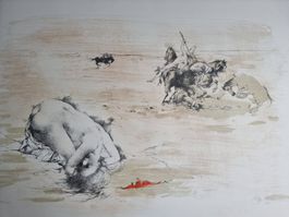 OTTO BACHMANN LITHOGRAPHIE SIGNIERT NUMMERIERT