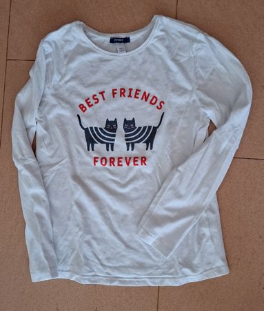 T-shirt langarm fürl Mädchen 140 von Okaidi