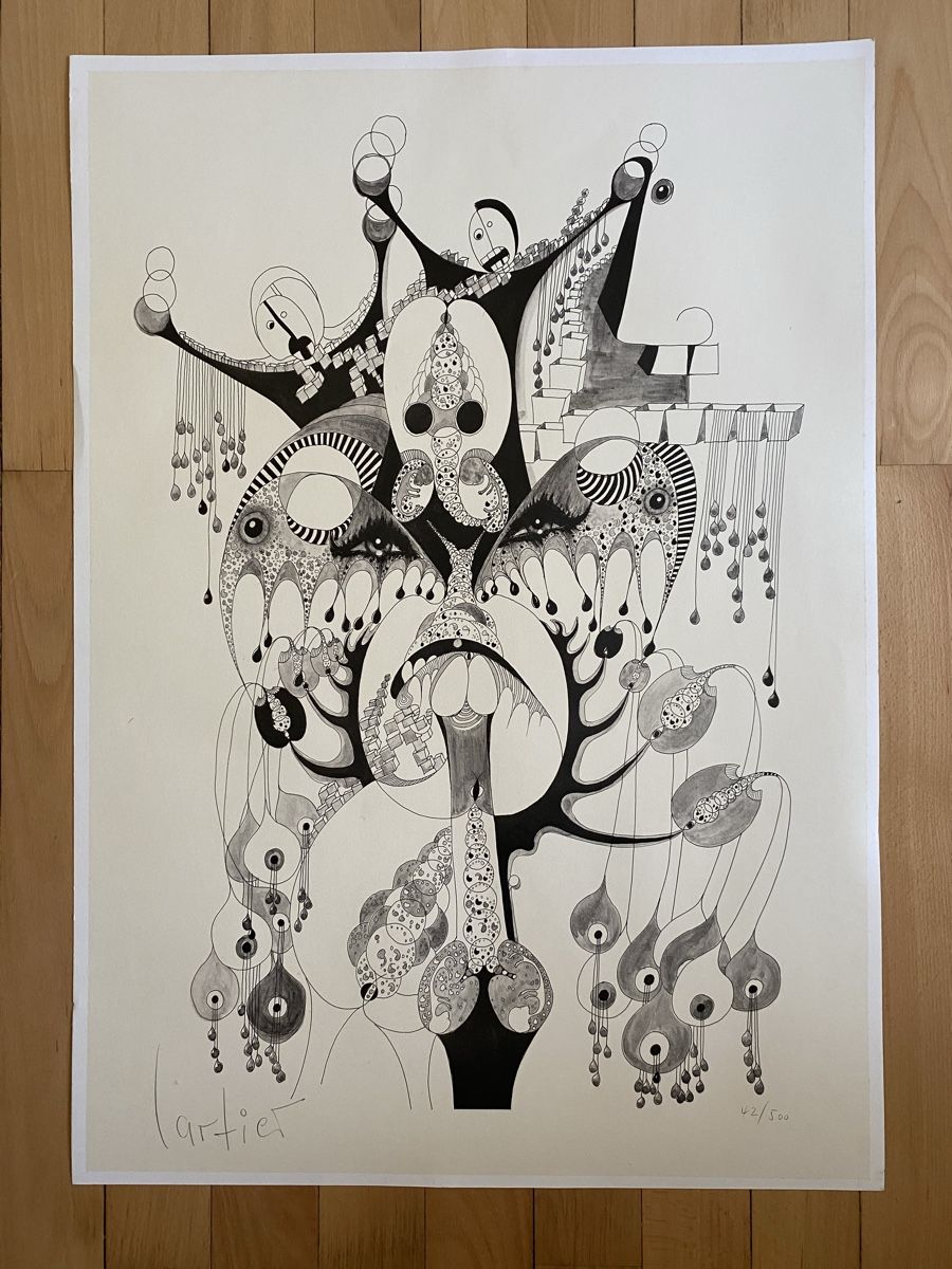 Grafica & Litografie: Litho von Paul Cartier – Usato da Zürich venduto da frauflufelberg 1