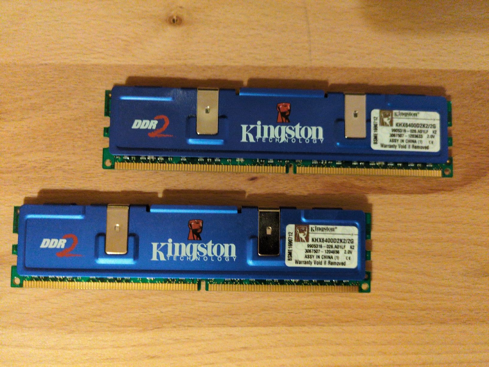 Kingston Memory / RAM: Kingston HyperX DDR2 RAM, 2x2GB – Gebraucht aus Bern von Punjabi 1