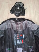 Star Wars Darth Vader Kostüm mit Maske schwarz ca 120 cm