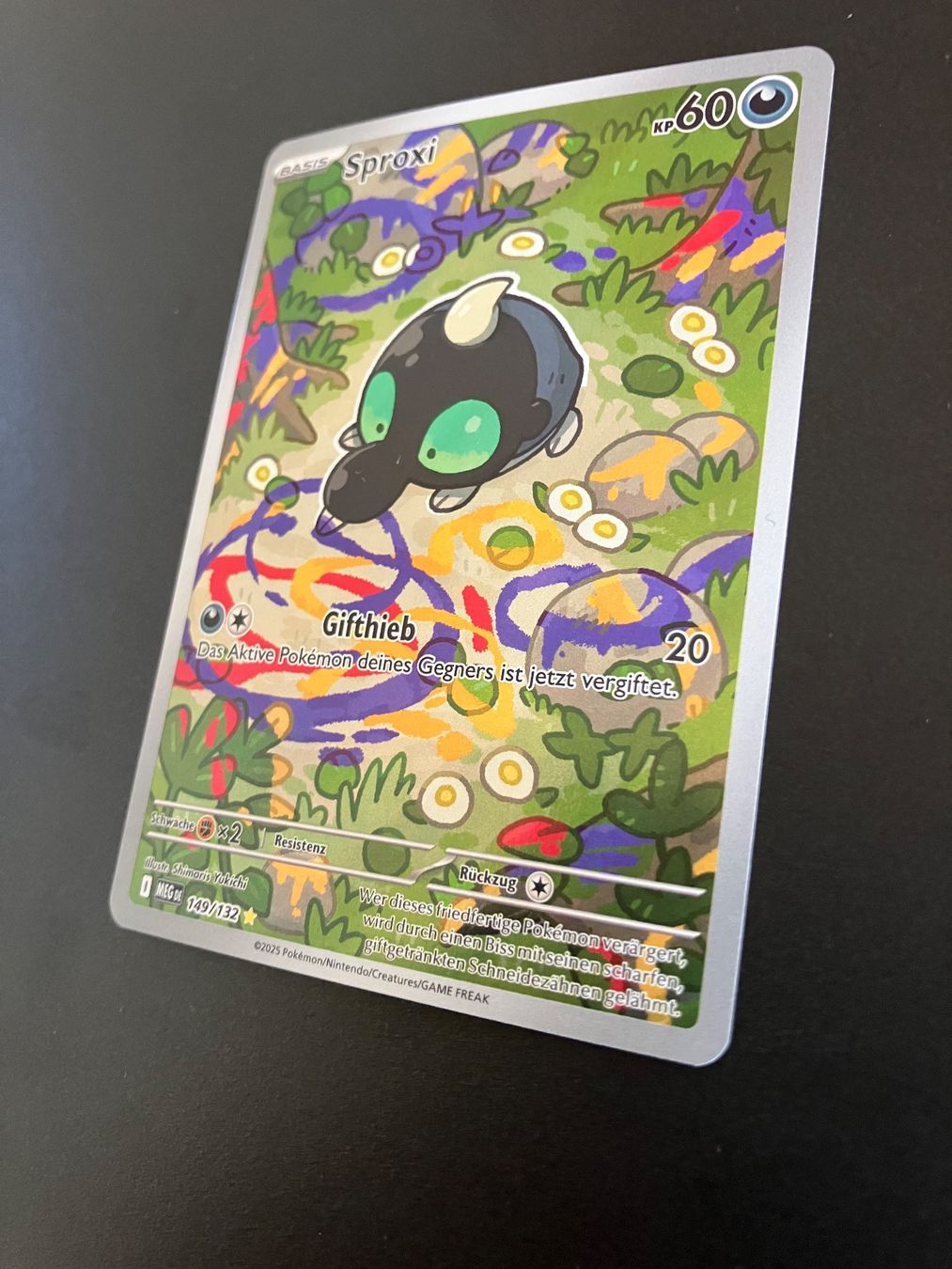 Pokémon Sammelbilder & Trading cards: Sproxi - Mega-Entwicklung - DE  (MEG 149) – Neu (gemäss Beschreibung) aus Zürich von Lunter 2