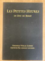Rare Portfolio Fac-similé Les Petites Heures du Duc de Berry