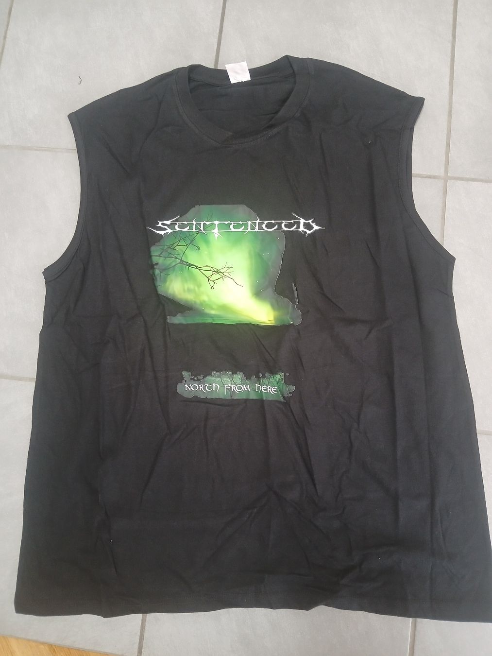 T-shirt: ts sentenced - north...(metal) – Nuovo (secondo la descrizione) da St-Cergue venduto da VeganWarrior