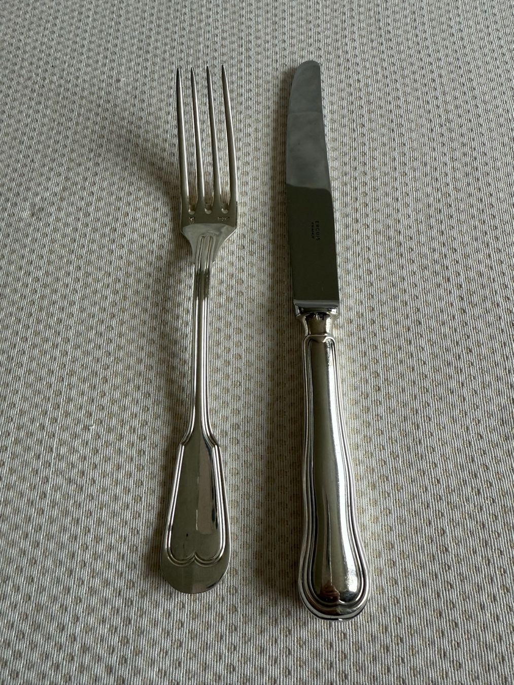 Couverts: Ercuis - fourchette et couteau – Neuf (Voir description) à Sion par accroshoes 2