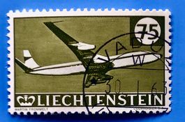 Briefmarken aus Liechtenstein  1960 Flugzeuge