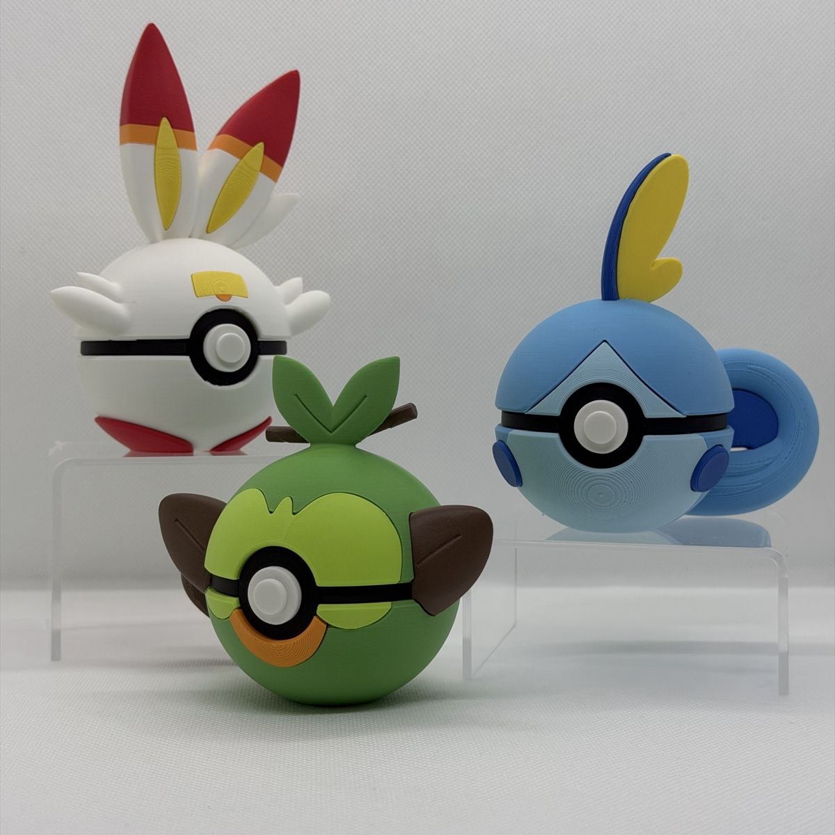 Pokémon Figuren: Galar Starter Bundle – Scorbunny x Sobble x Grookey – Neu und originalverpackt aus Benglen von ellaellatana