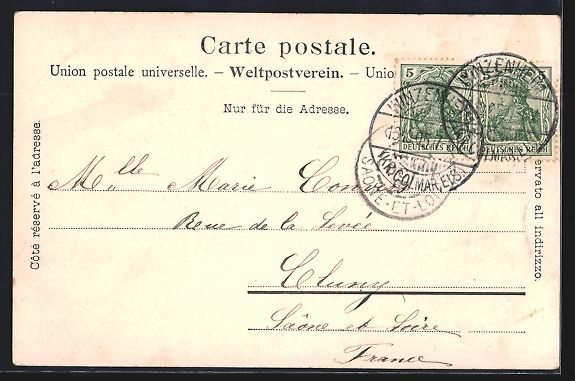 Cartoline postali: Fribourg, Ortsansicht von steinerner Br – Usato da Berlin venduto da bartko-reher 1