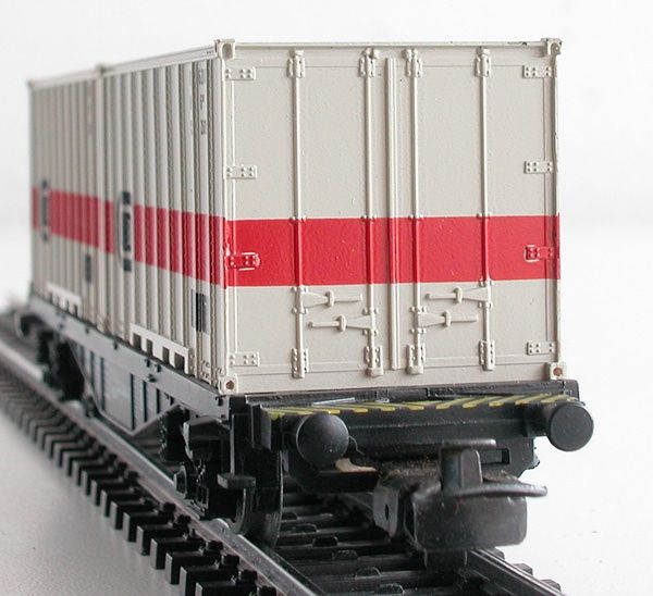 Märklin Modellini di ferrovie: Märklin Containerwagen der DB Spur H0 – Usato da Oberwil BL venduto da Klang 2