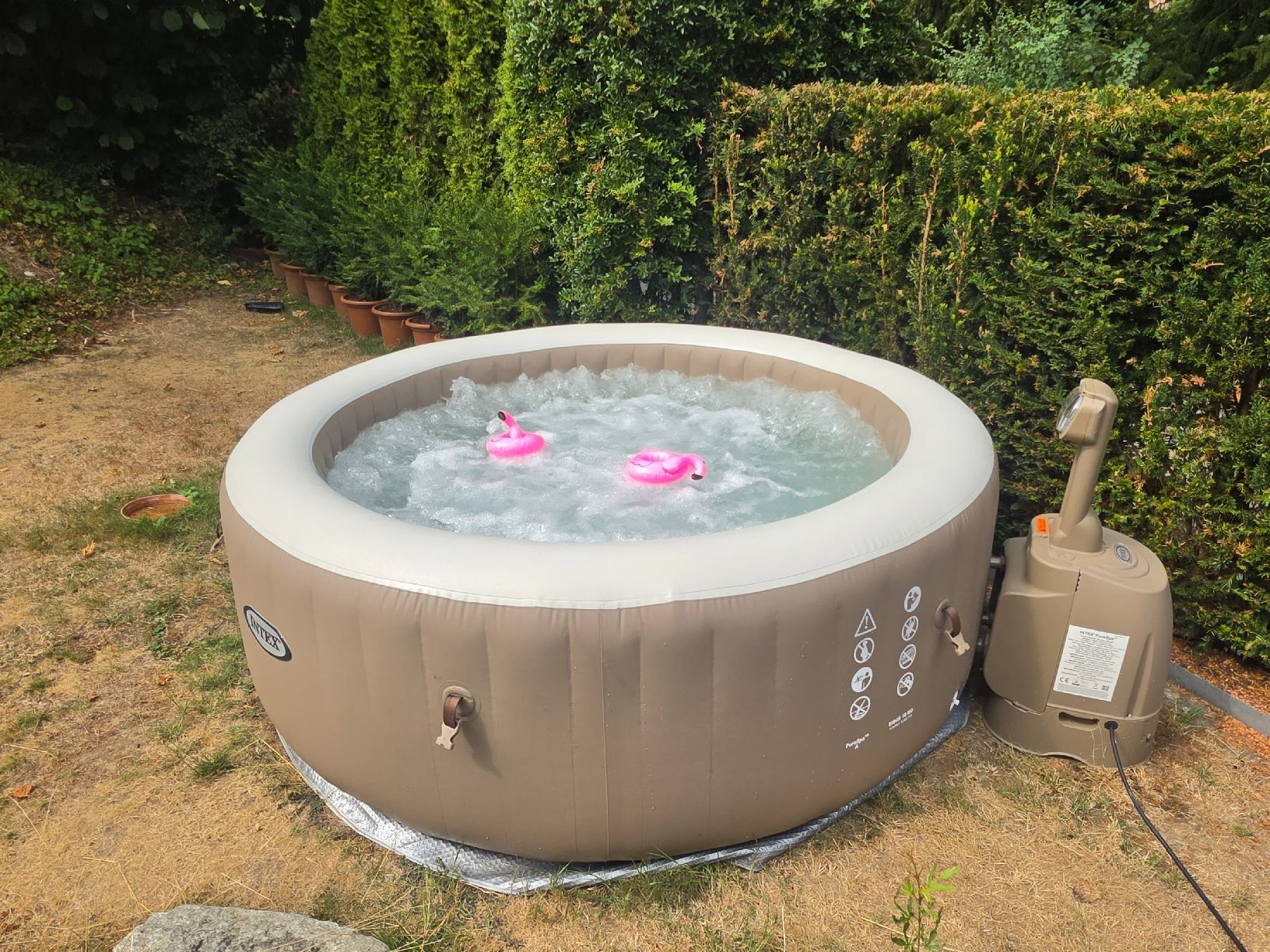 Intex Whirlpool: Aufblasbarer Intex Whirlpool PureSpa Pool – Difettoso da Münchenbuchsee venduto da Zoups 1