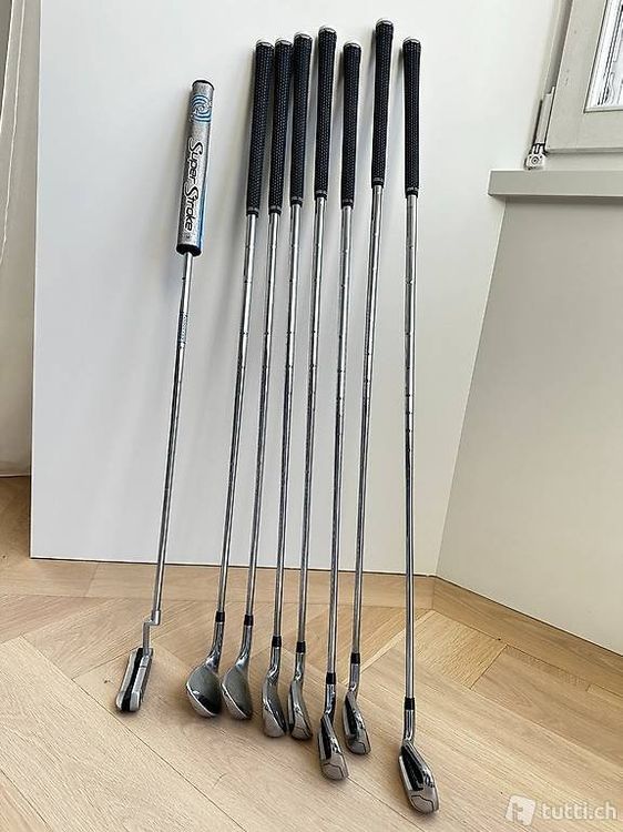 Rancross Golfschläger-Rillenschärfer 6 Köpfe – Für Eisen, Wedges & Utility Clubs, Verbessert Spin & Kontrolle