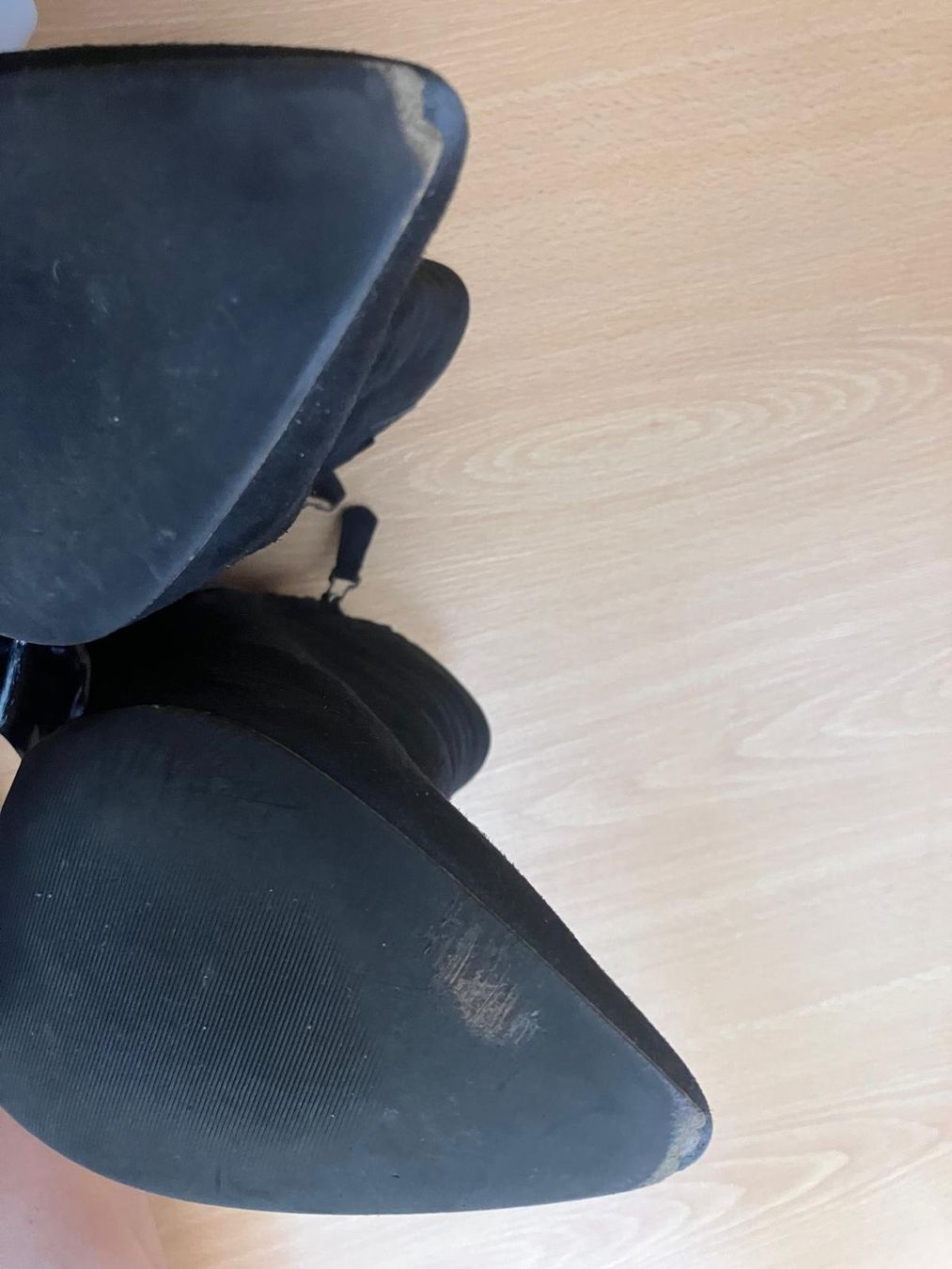 Damenschuhe: Elegante Wildleder Stiefeletten Nando Muzi, schwarz, Gr. 39 – Gebraucht aus Niedergösgen von lil_s6k8 5