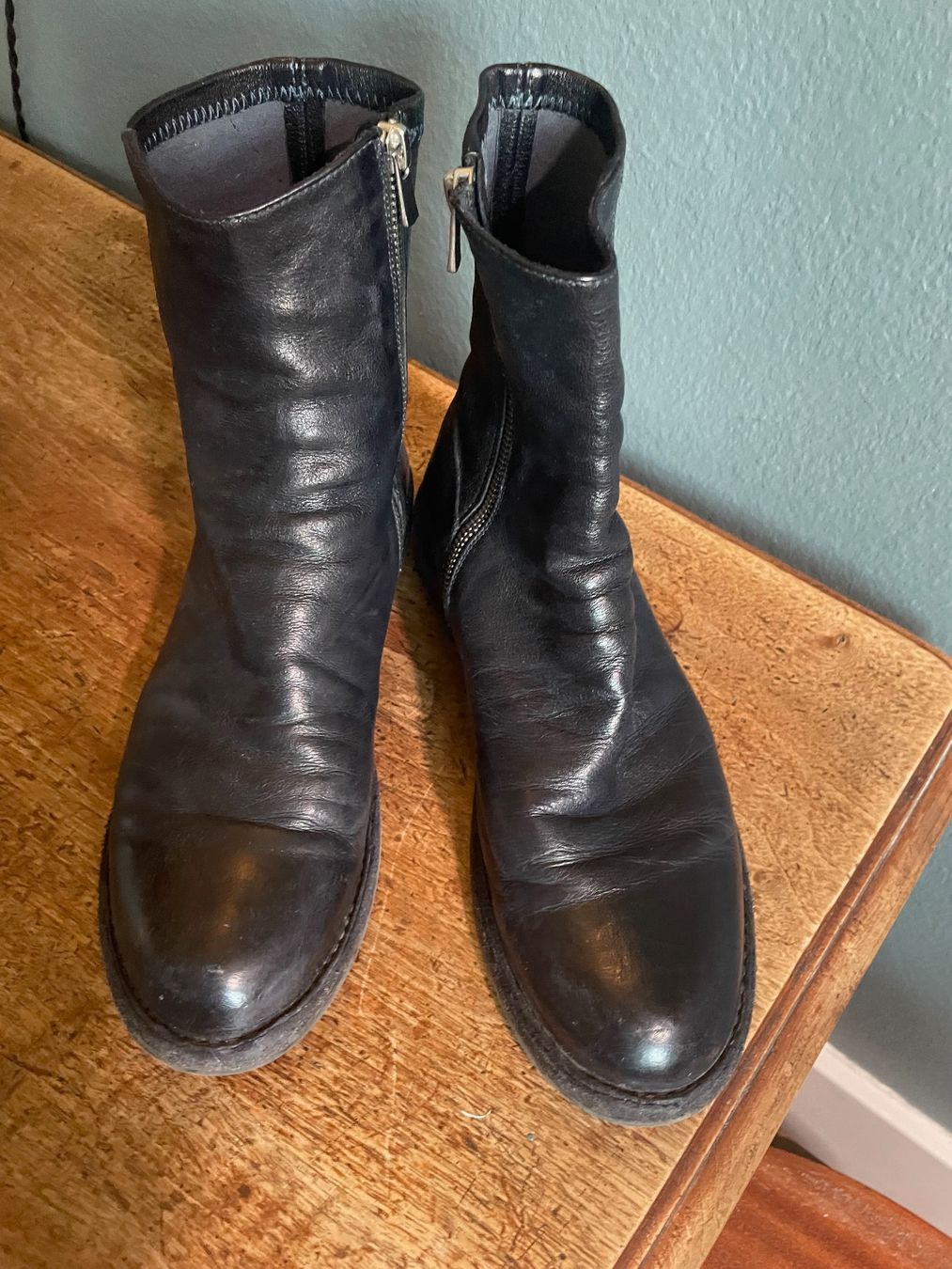 Officine Creative Scarpe da donna: Officine creative Boots blau 38 – Usato da Bern venduto da Rigoler 1