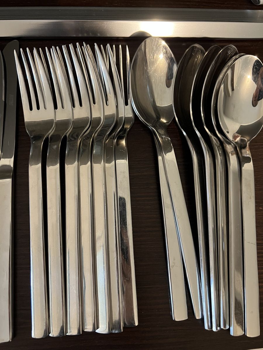 Cucine complete: Silverware Set, Stainless Steel, 45-Piece – Nuovo (secondo la descrizione) da Corsier GE venduto da Karol_save_planet 2