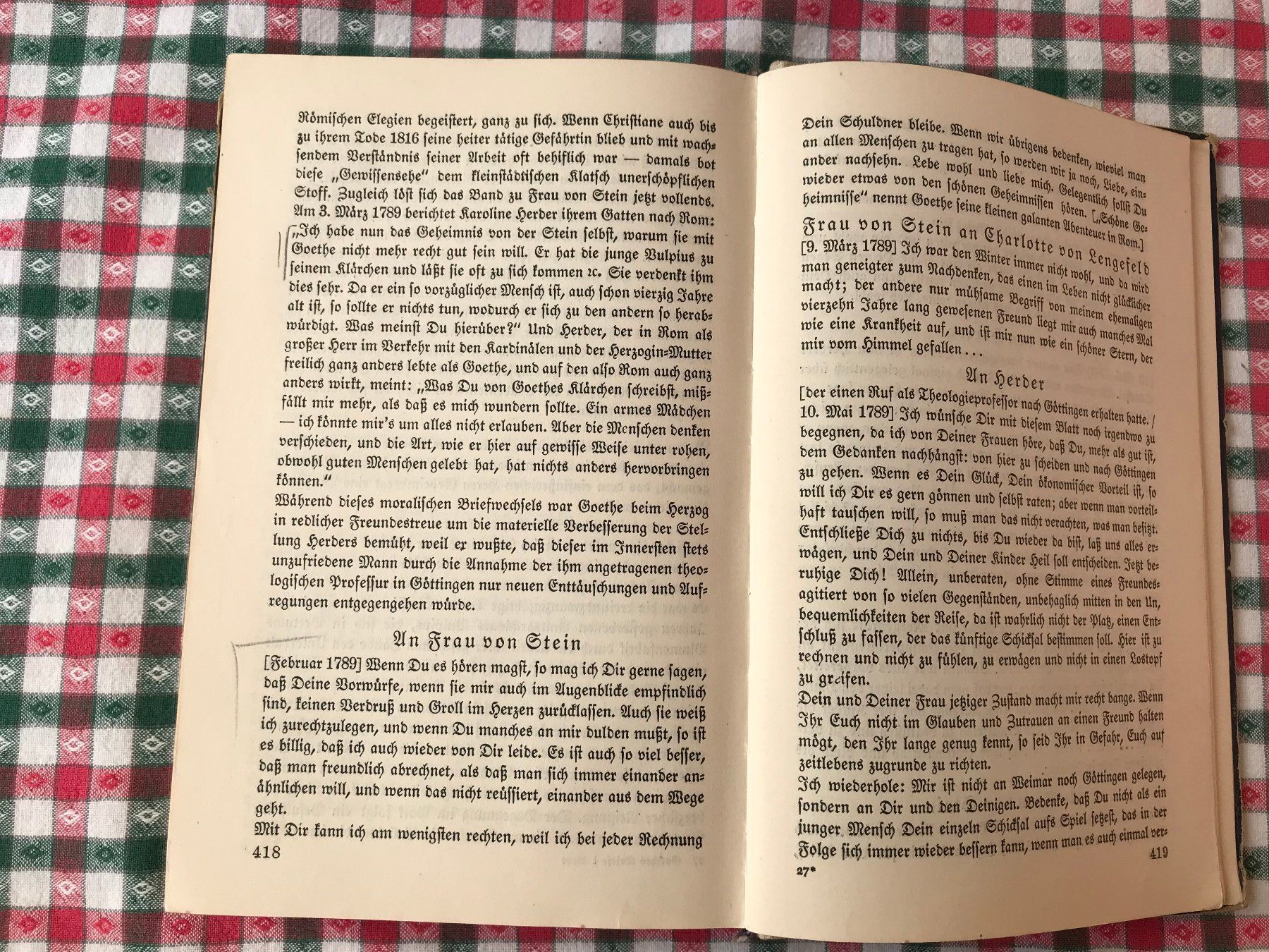 Libri: Alles um Liebe: Goethes Briefe, 1924 – Usato da Zollikerberg venduto da Dogon 5
