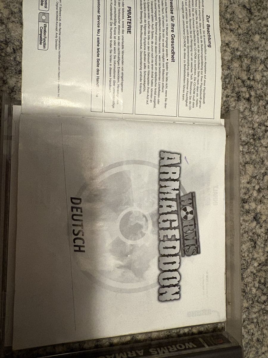 Sony Spiele: Worms Armageddon - Playstation 1 🎮🕹️ – Gebraucht aus Herzogenbuchsee von warrior77 4