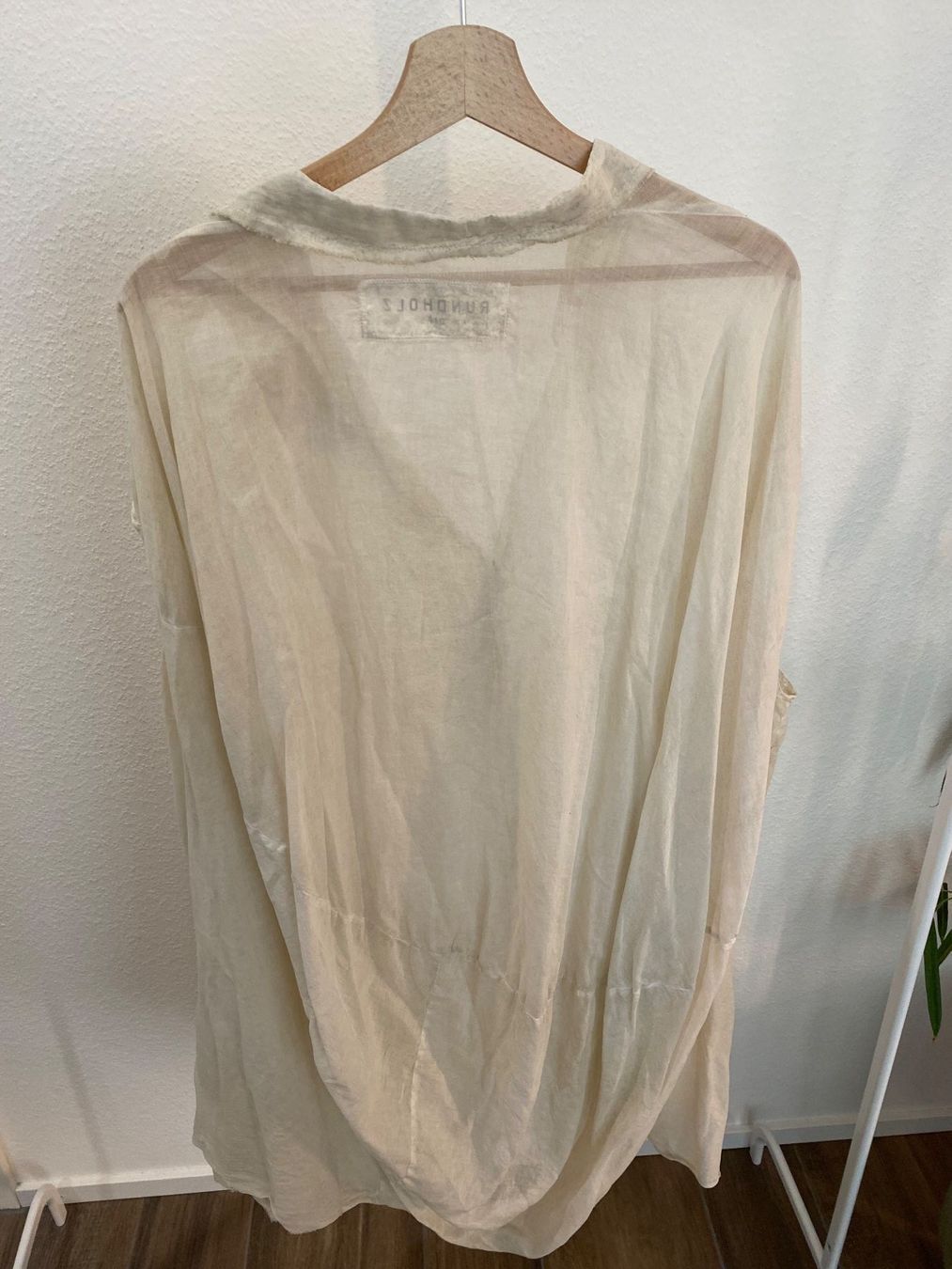 Rundholz Tuniche: Rundholz Dip Tunika hellbeige Gr. M - XL oversized – Usato da Arlesheim venduto da san_w9vr 1