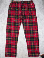 Bas de pyjama Sleepwear Ralph Lauren rouge à carreaux - L