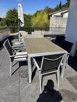 Gartentisch mit 6 Stühlen