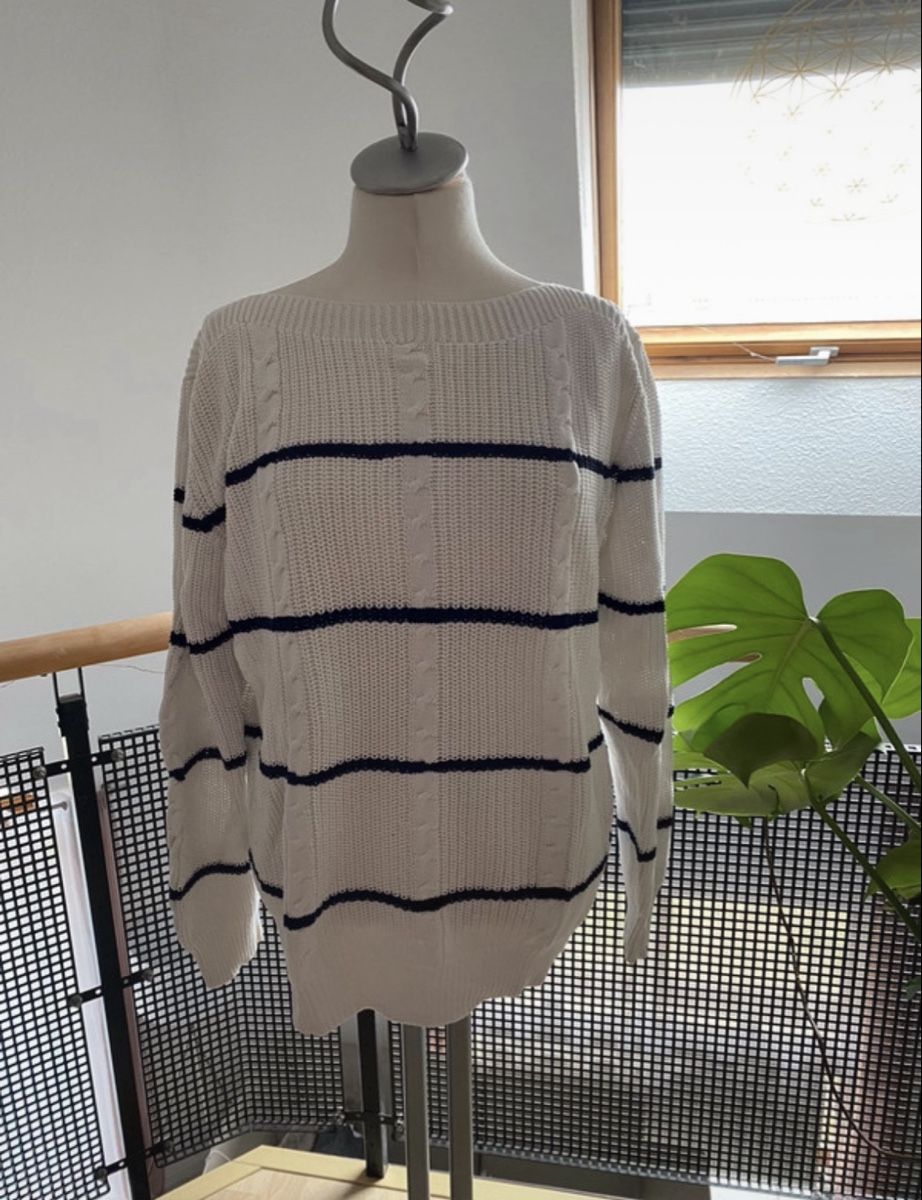 S.Oliver Maglioni & Felpe: Strickpullover mit Streifen - Grösse 38 – Usato da Olten venduto da bir_k96n