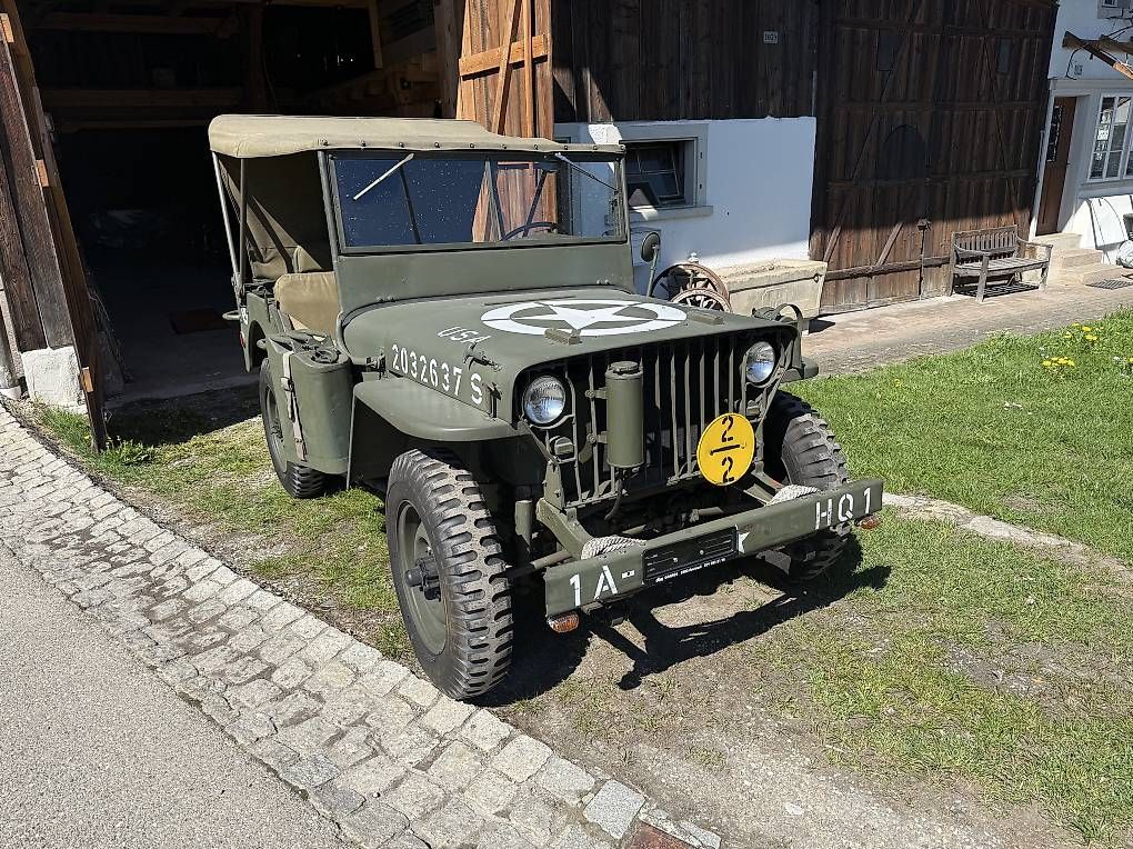 Jeep Autos: Willys MB "Slat Grill" Veteran – D'occasion à Illnau par Bugak 1