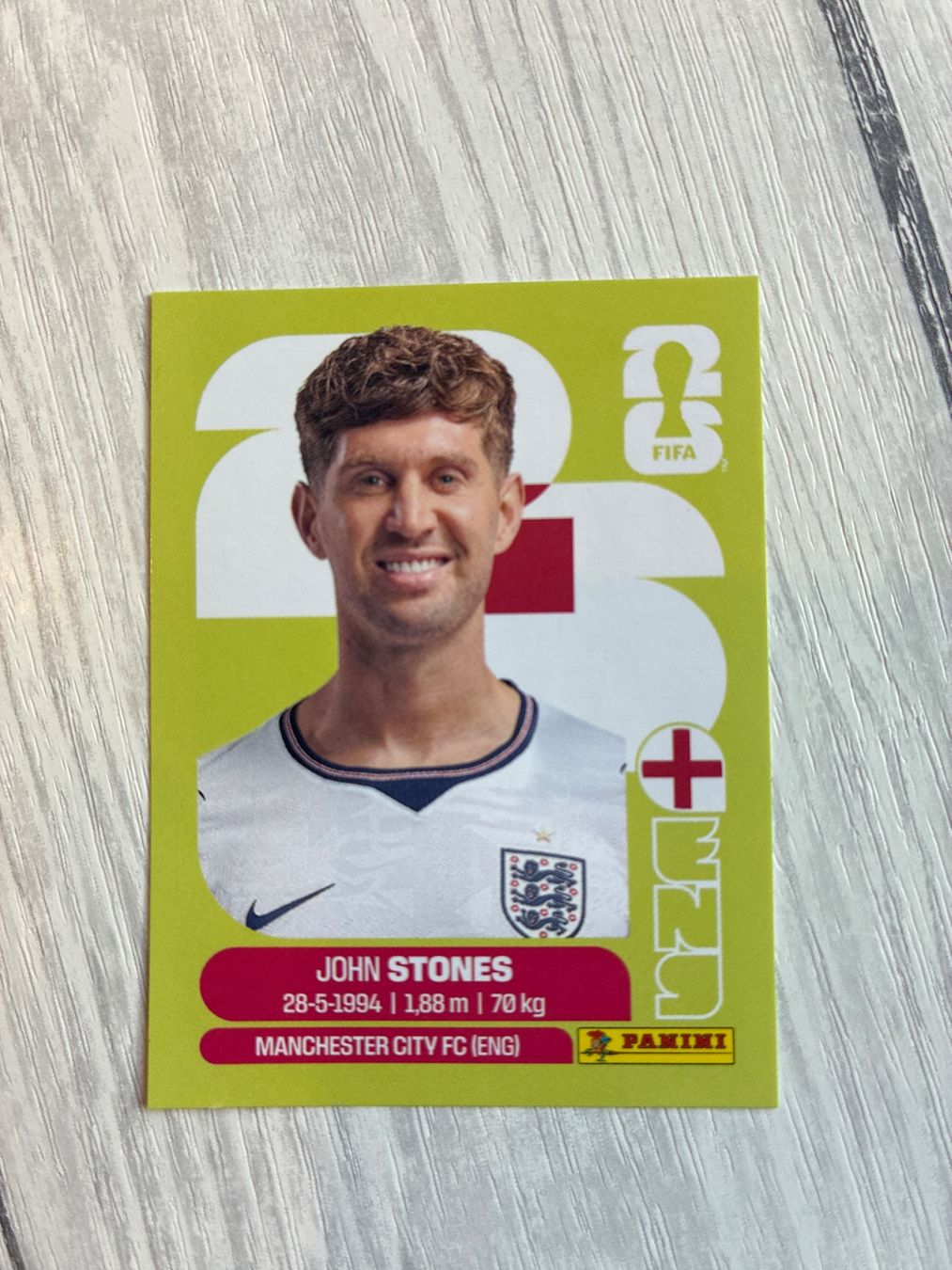 Panini Sammelbilder & Trading cards: FIFA WC 2026 John Stones ENG 3 – Neu (gemäss Beschreibung) aus Boll von valoune01