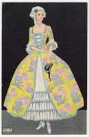 MELA KÖHLER - seltene AK der Wiener Werkstätte Künstlerin