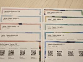 Swiss Crypto Stamp 2.0 ID 1-10