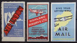 Air Mail British alte Ausgaben