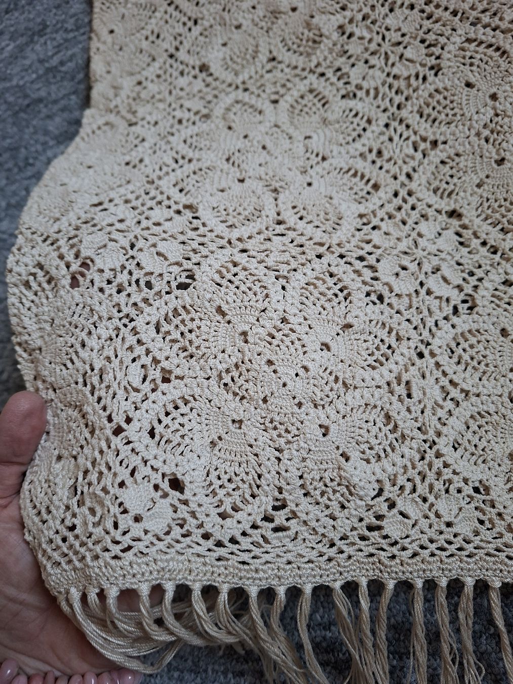 Sacs femmes: Häkeltasche mit Fransen Boho Sommer  – Neuf (Voir description) à Remetschwil par littleredboots 3