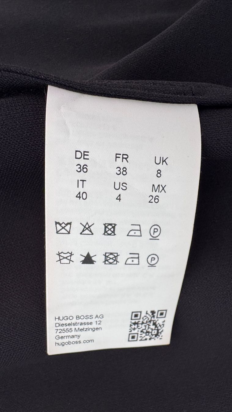 Hugo Boss Vestiti: HUGO BOSS Robe de soirée noire 38 – Nuovo (secondo la descrizione) da Genève venduto da New-York12 7