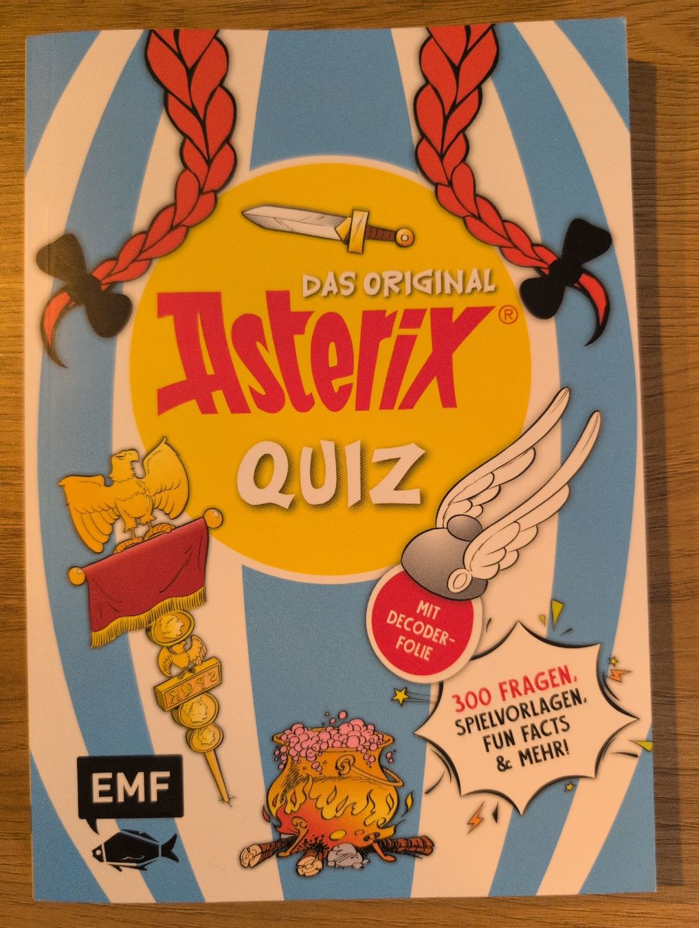 BD: Asterix Quiz Buch mit Decoderfolie Michael Fischer – D'occasion à Hindelbank par Floh60