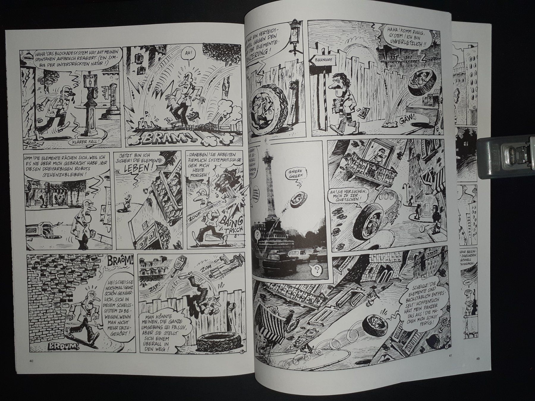 Fumetti: Objektiv Null / U-Comics Bd 57 von Paul Carali   s/w-Comic – Usato da Basel venduto da ideashop 3