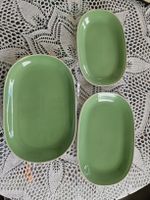 3x plat ovale rössler vert vintage 